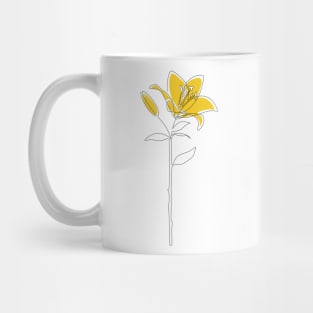 Mustard Lily Mug